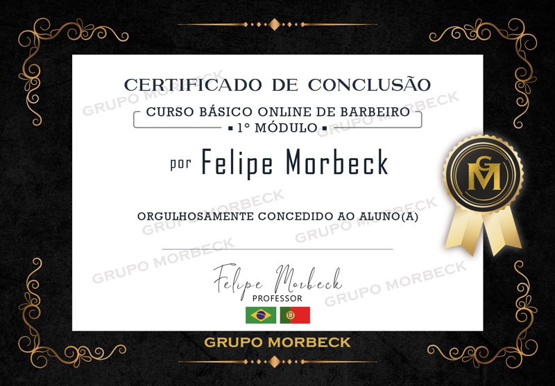 certificado Morbeck